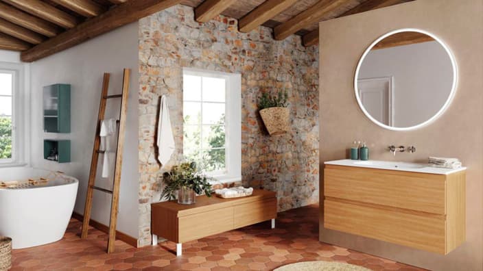 Corrage style bathroom